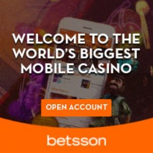 Betsson Casino Mobile Gaming